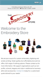 Mobile Screenshot of mdembroiderystore.com